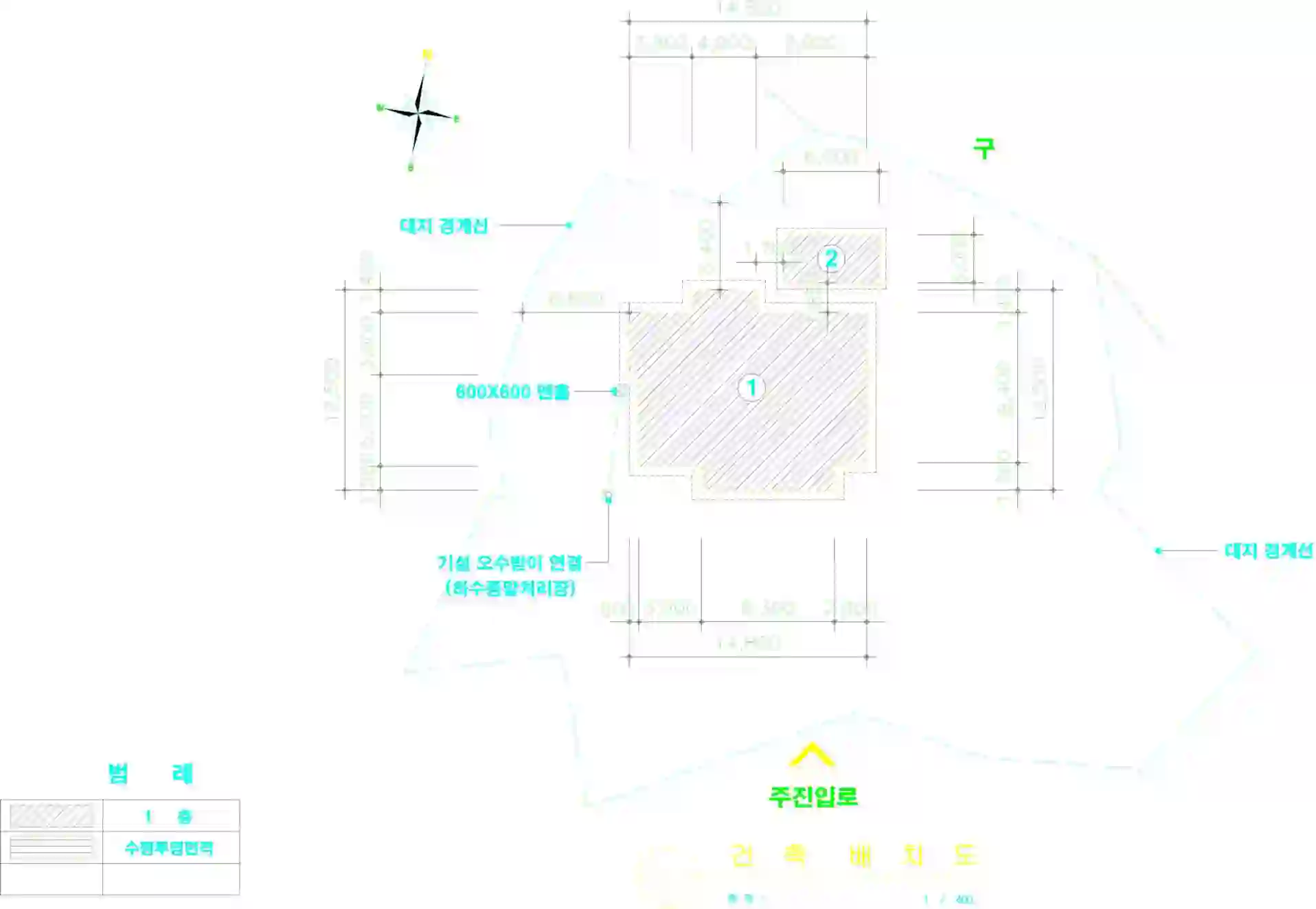 오록리 1005 배치도 이미지
